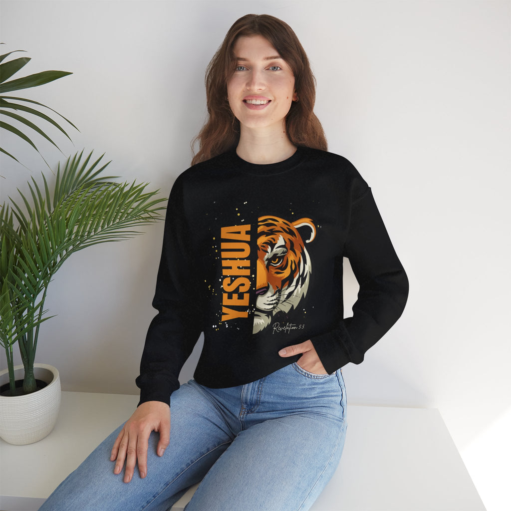 Yeshua Crewneck Sweatshirt — Faith-Inspired Graphic Pullover