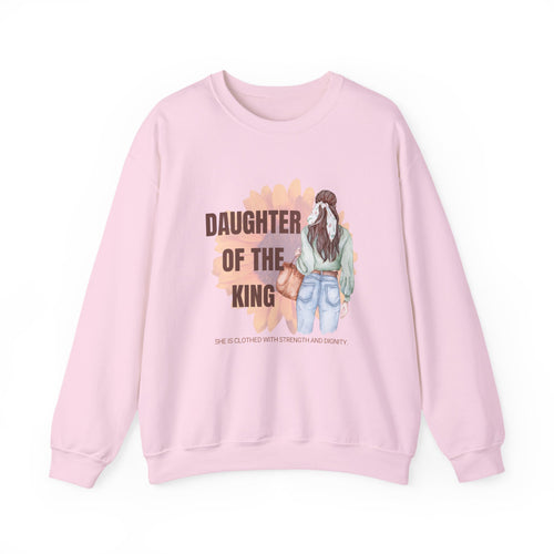 Daughter of the King Sweatshirt — Christian Faith Crewneck